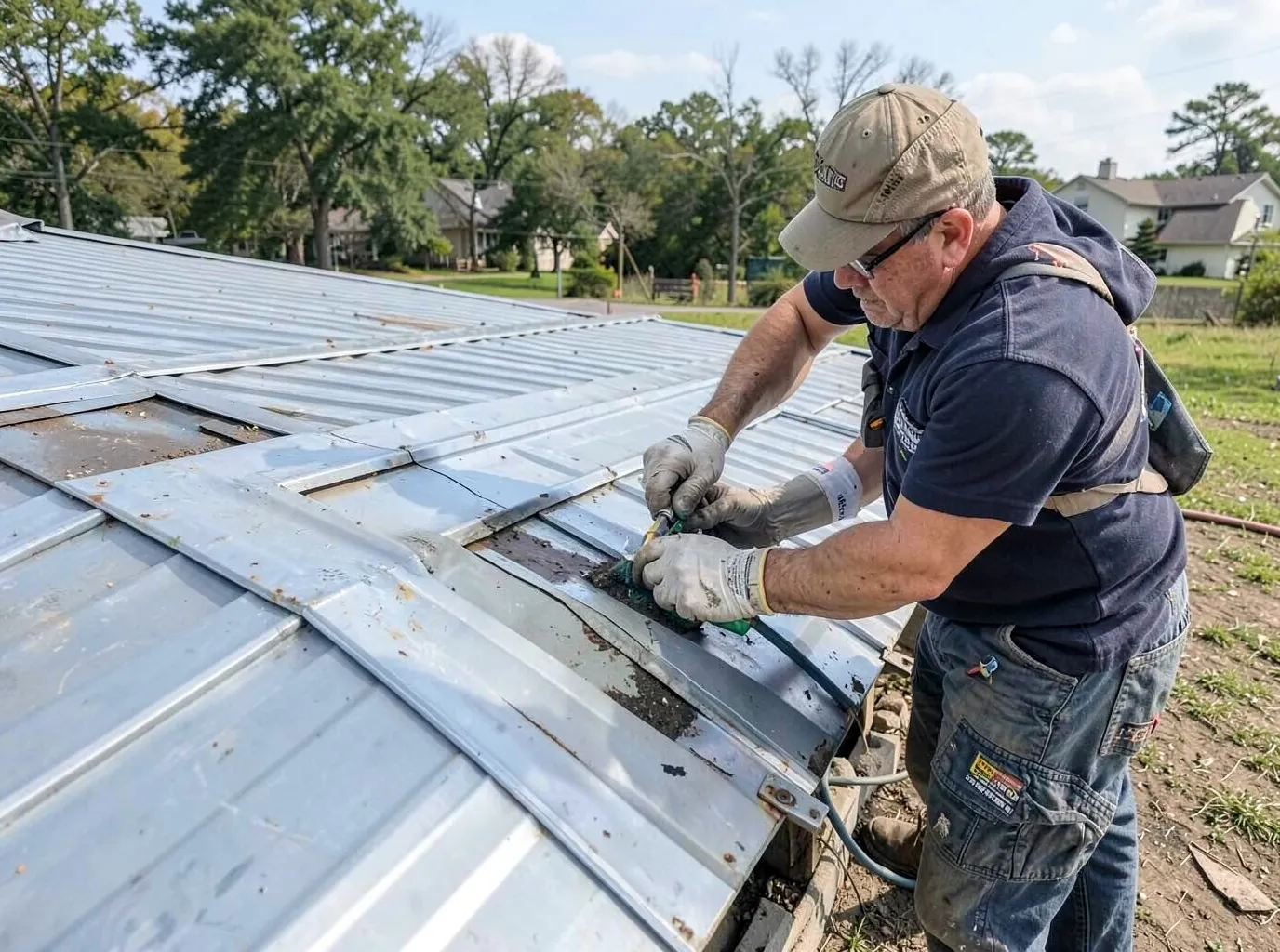 roof repair in Blanchard, OK