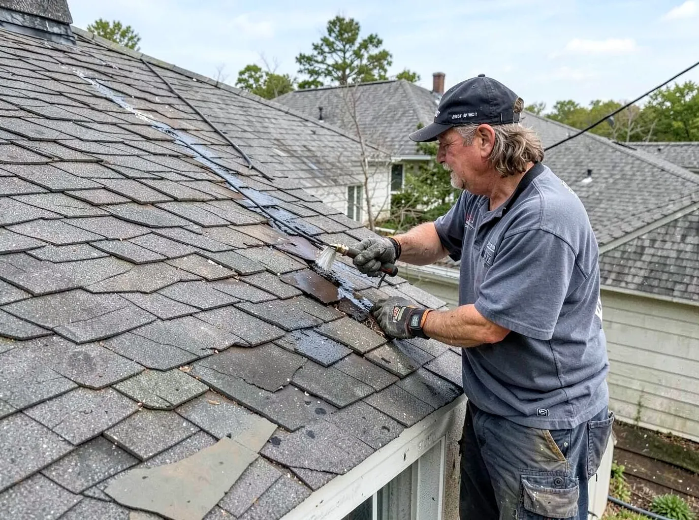 roof repair in West Norman, OK